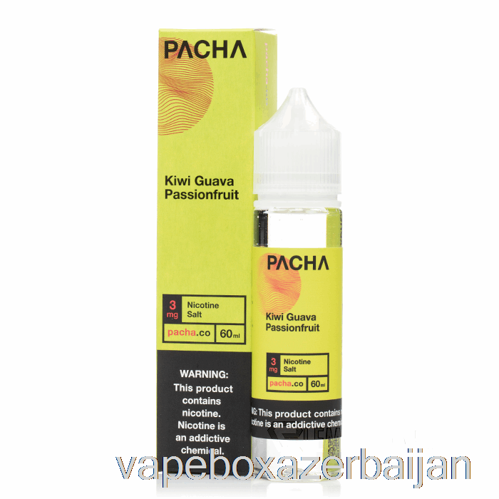 Vape Baku Kiwi Guava Passionfruit - Pacha - 60mL 0mg